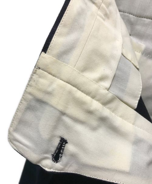 POLO RALPH LAUREN（ポロ・ラルフローレン）POLO RALPH LAUREN (ポロ・ラルフローレン) ウールタックチェックパンツ　ya-0016　 ブラックウォッチ ネイビー サイズ:73の古着・服飾アイテム