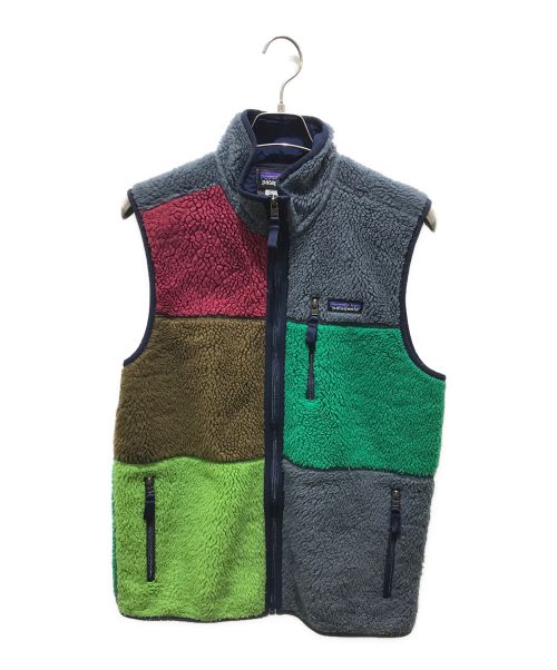 Patagonia（パタゴニア）Patagonia (パタゴニア) パッチワークベスト　11909FA14 マルチカラー サイズ:Mの古着・服飾アイテム