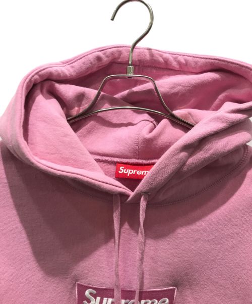 SUPREME（シュプリーム）SUPREME (シュプリーム) Box Logo Hooded Sweatshirt　24FW ピンク サイズ:XLの古着・服飾アイテム