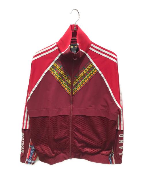 adidas（アディダス）adidas (アディダス) Pharrell Williams (ファレルウィリアムス) Solar Hu トラックジャケット　DW9037 レッド サイズ:Sの古着・服飾アイテム