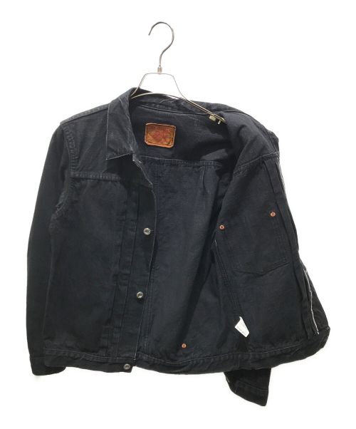 TCB jeans（ティーシービー ジーンズ）TCB jeans (ティーシービー ジーンズ) Late S40's Jacket Black & Black ブラック サイズ:40の古着・服飾アイテム