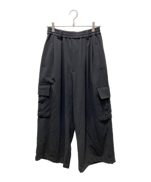 MAISON SPECIAL（メゾンスペシャル）MAISON SPECIAL (メゾンスペシャル) スポンジッシュプライムワイドカーゴパンツ　11212461335 ブラック サイズ:00の古着・服飾アイテム