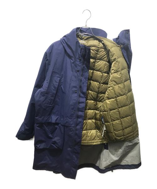 WOOLRICH（ウールリッチ）WOOLRICH (ウールリッチ) 3in1 BLUE RIDGE LONG DOWN PARKA　WJOU0101 ネイビー サイズ:XLの古着・服飾アイテム