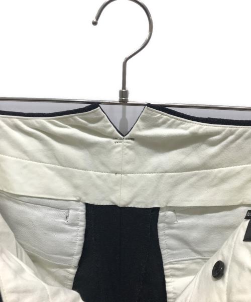 COMME des GARCONS HOMME PLUS（コムデギャルソンオムプリュス）COMME des GARCONS HOMME PLUS (コムデギャルソンオムプリュス) ワイドテーパードスラックス　PA-P016　 ブラック サイズ:XSの古着・服飾アイテム