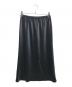 EVERYDAY I LIKE.（エヴリデイ アイ ライク）の古着「Minimal Satin Midi スカート　24-060-500-8030-1-0」｜ブラック