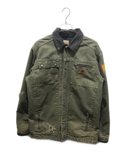 CarHartt（カーハート）CarHartt (カーハート) カバーオール　J285 ARG カーキ サイズ:Lの古着・服飾アイテム