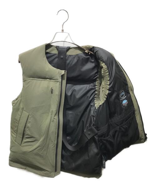 PRODUCT LAB（プロダクトラボ）PRODUCT LAB (プロダクトラボ) コーデュラパファベスト　PLB3W005 カーキ サイズ:Sの古着・服飾アイテム