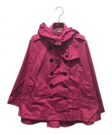 BURBERRY LONDON（バーバリーロンドン）の古着「ナイロンポンチョ　B1A27-525-13」｜ピンク