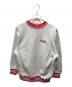 Champion REVERSE WEAVE（チャンピオン リバース ウィーブ）の古着「カレッジプリントスウェット　90's 刺繍タグ USA製」｜グレー