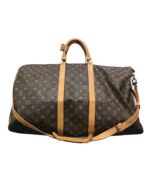 LOUIS VUITTON（ルイ ヴィトン）LOUIS VUITTON (ルイ ヴィトン) ボストンバッグ　M41414 モノグラム キーポル・バンドリエール55　FL0040 ブラウンの古着・服飾アイテム