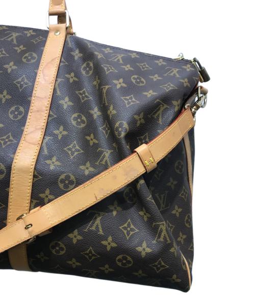 LOUIS VUITTON（ルイ ヴィトン）LOUIS VUITTON (ルイ ヴィトン) ボストンバッグ　M41414 モノグラム キーポル・バンドリエール55　FL0040 ブラウンの古着・服飾アイテム