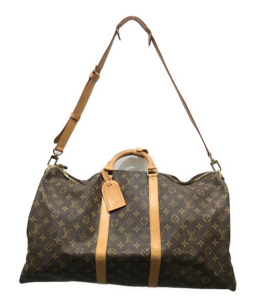 LOUIS VUITTON（ルイ ヴィトン）LOUIS VUITTON (ルイ ヴィトン) ボストンバッグ　M41414 モノグラム キーポル・バンドリエール55　FL0040 ブラウンの古着・服飾アイテム