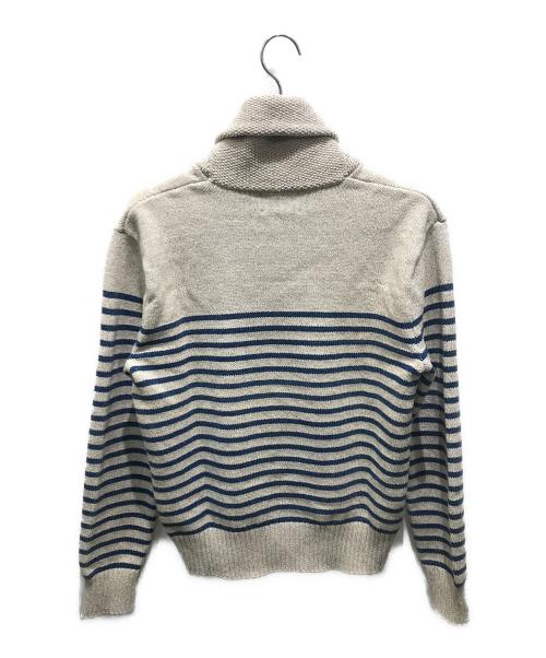 RRL（ダブルアールエル）RRL (ダブルアールエル) ショールカラーニット ベージュ サイズ:Mの古着・服飾アイテム