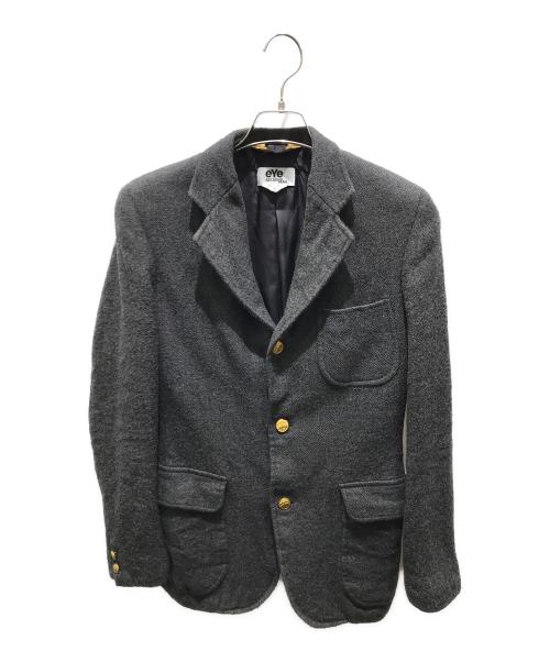 BROOKS BROTHERS（ブルックスブラザーズ）BROOKS BROTHERS eYe COMME des GARCONS JUNYAWATANABE MAN (アイ コム デ ギャルソン ジュンヤ ワタナベ マン) 金釦ウールブレザー　WH-J902　AD2011 グレー サイズ:Sの古着・服飾アイテム