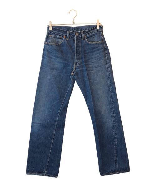 LEVI'S（リーバイス）LEVI'S (リーバイス) セルビッチデニムパンツ　501XX 革パッチ オフセット 隠しリベット 通常R BIGE インディゴ サイズ:下記参照の古着・服飾アイテム