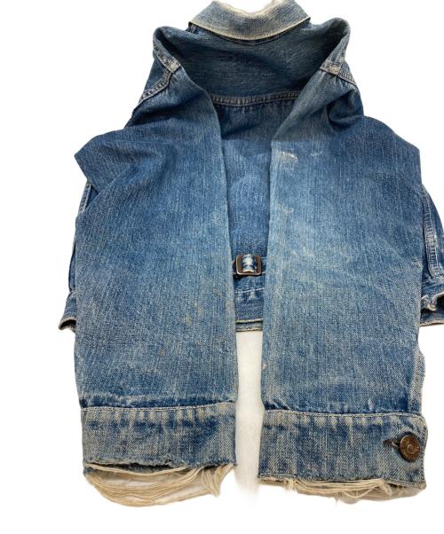 LEVI'S（リーバイス）LEVI'S (リーバイス) デニムジャケット　40’s 1st 506XX 均等Ｖ 針なし インディゴ サイズ:不明の古着・服飾アイテム