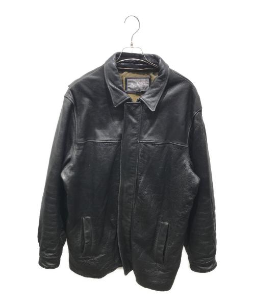 wilsons leather（ウィルソンズレザー）wilsons leather (ウィルソンズレザー) レザージャケット ブラック サイズ:XLの古着・服飾アイテム