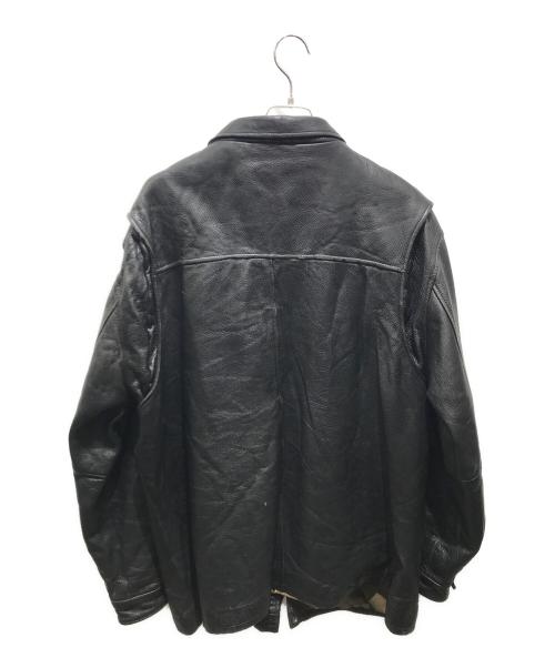wilsons leather（ウィルソンズレザー）wilsons leather (ウィルソンズレザー) レザージャケット ブラック サイズ:XLの古着・服飾アイテム