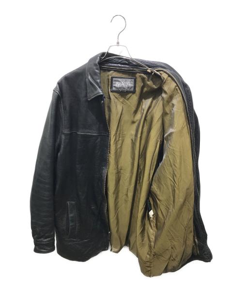 wilsons leather（ウィルソンズレザー）wilsons leather (ウィルソンズレザー) レザージャケット ブラック サイズ:XLの古着・服飾アイテム