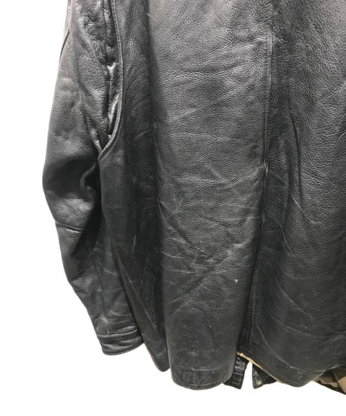wilsons leather（ウィルソンズレザー）wilsons leather (ウィルソンズレザー) レザージャケット ブラック サイズ:XLの古着・服飾アイテム