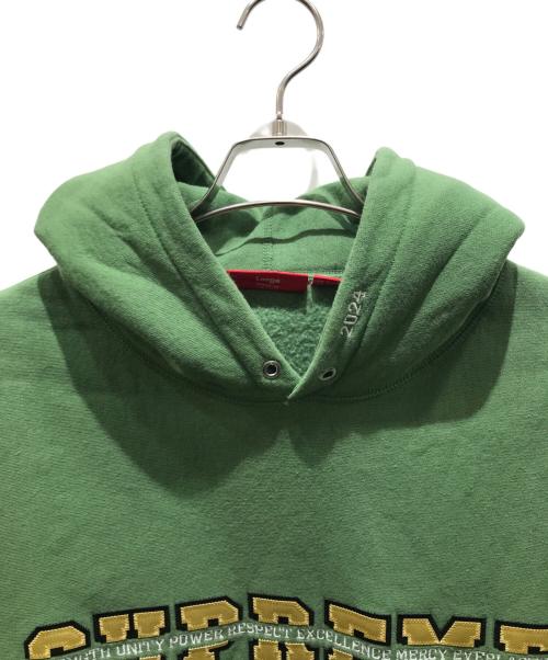 SUPREME（シュプリーム）SUPREME (シュプリーム) Collegiate Acronym Hooded Sweatshirt　 24AW グリーン サイズ:Lの古着・服飾アイテム