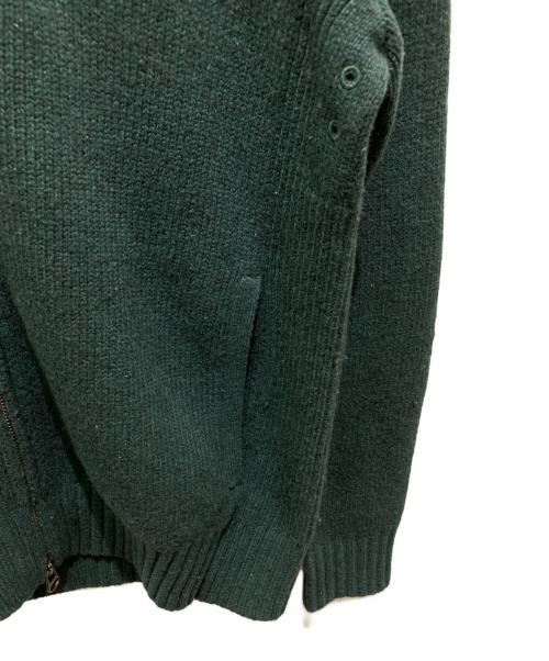 POLO RALPH LAUREN（ポロ・ラルフローレン）POLO RALPH LAUREN (ポロ・ラルフローレン) ドライバーズニット グリーン サイズ:Sの古着・服飾アイテム