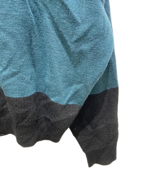 FRED PERRY（フレッドペリー）FRED PERRY (フレッドペリー) Colour Block Jumper グリーン サイズ:36の古着・服飾アイテム