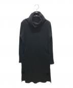 s'yteサイト）の古着「アームリブコットンタートルネックニットワンピース　0D-T42-071」｜ブラック