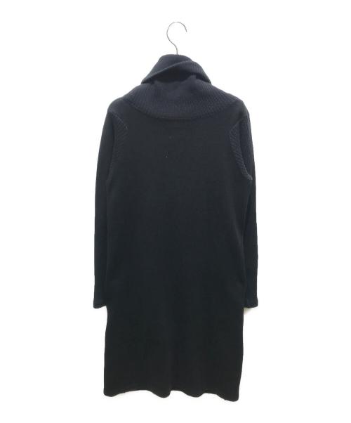 s'yte（サイト）s'yte (サイト) アームリブコットンタートルネックニットワンピース　0D-T42-071 ブラック サイズ:Sの古着・服飾アイテム