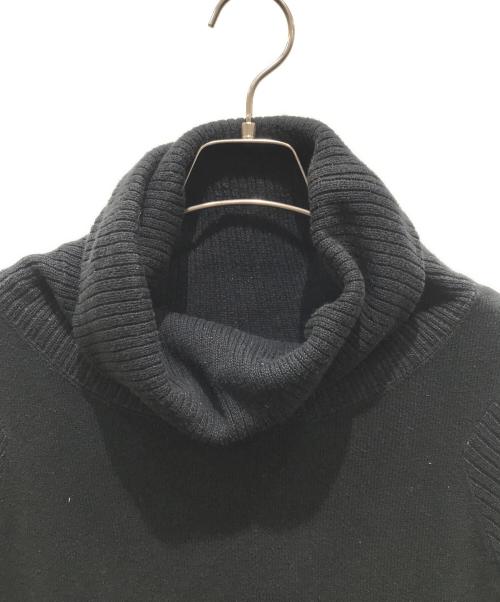 s'yte（サイト）s'yte (サイト) アームリブコットンタートルネックニットワンピース　0D-T42-071 ブラック サイズ:Sの古着・服飾アイテム