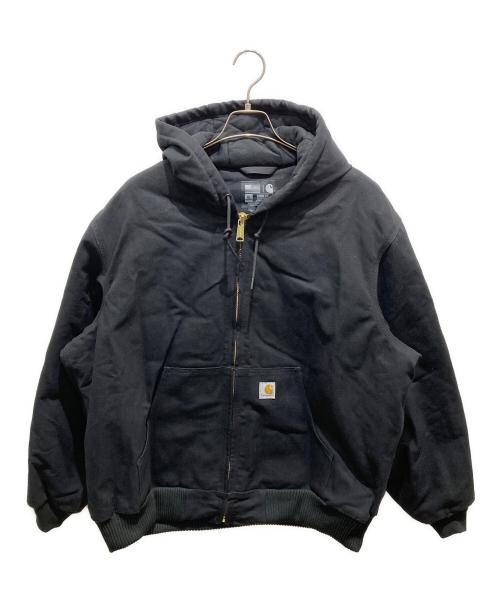 CarHartt（カーハート）CarHartt (カーハート) LOOSE FIT FIRM DUCK FLANNEL-LINED ACTIVE ブラック サイズ:Lの古着・服飾アイテム