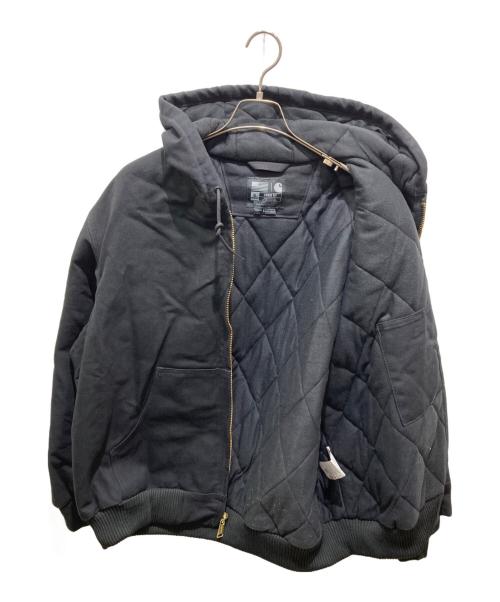 CarHartt（カーハート）CarHartt (カーハート) LOOSE FIT FIRM DUCK FLANNEL-LINED ACTIVE ブラック サイズ:Lの古着・服飾アイテム