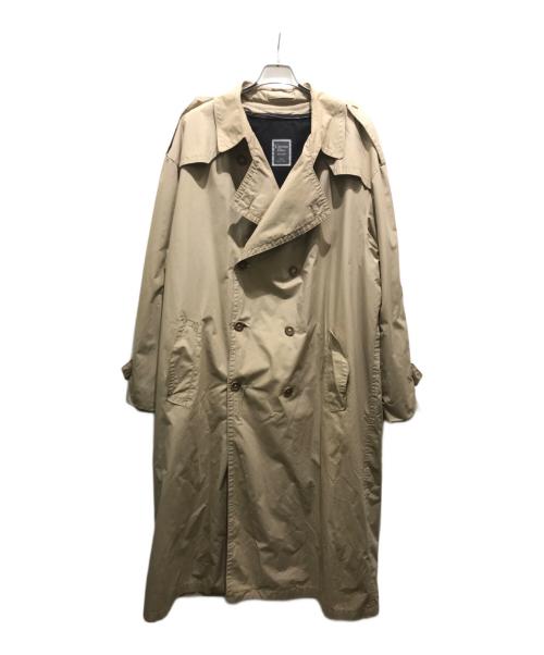 Christian Dior（クリスチャン ディオール）Christian Dior (クリスチャン ディオール) ヴィンテージライナー付きトレンチコート　80S ベージュ サイズ:XLの古着・服飾アイテム
