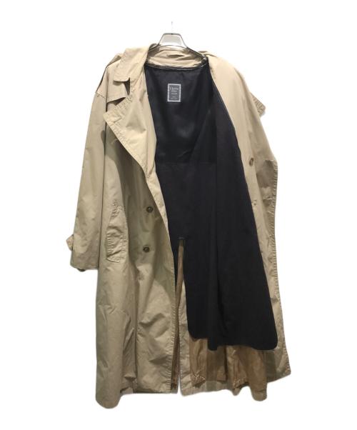 Christian Dior（クリスチャン ディオール）Christian Dior (クリスチャン ディオール) ヴィンテージライナー付きトレンチコート　80S ベージュ サイズ:XLの古着・服飾アイテム