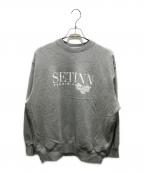 SETINNセットイン）の古着「Academy Crew Sweat」｜グレー