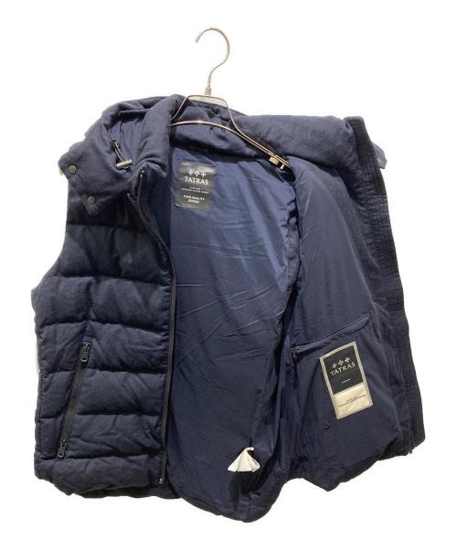 TATRAS（タトラス）TATRAS (タトラス) CASOTTO ダウンベスト ネイビー サイズ:3の古着・服飾アイテム