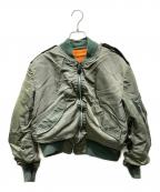 ALPHAアルファ）の古着「TYPE L-2Bジャケット」｜カーキ
