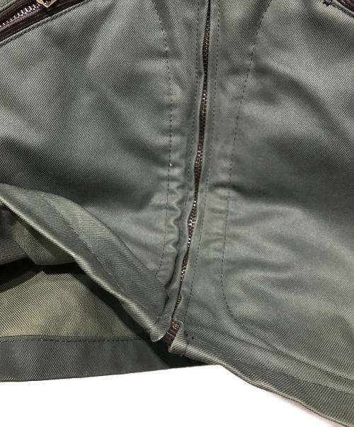 Hysteric Glamour（ヒステリックグラマー）Hysteric Glamour (ヒステリックグラマー) GHOST WOLVES 刺繍ラウンドカラージャケット　0233AB04 カーキ サイズ:Sの古着・服飾アイテム