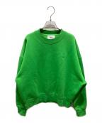 AMI Alexandre Mattiussiアミアレクサンドルマテュッシ）の古着「ハートロゴスウェット」｜グリーン