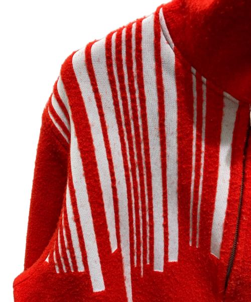 laid.B（レイド ビー）laid.B (レイド ビー) Uniform Knit レッド サイズ:Fの古着・服飾アイテム