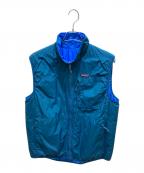 Patagoniaパタゴニア）の古着「Reversible Crankset Vest」｜ブルー