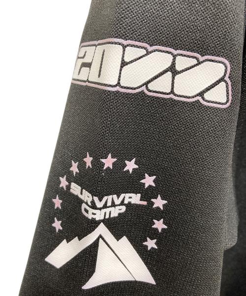 ATMOS（アトモス）ATMOS (アトモス) JERSEY SET UP JACKET　MAT21-S022 ブラック サイズ:Lの古着・服飾アイテム