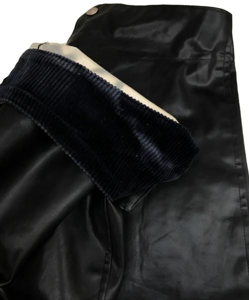 POLO RALPH LAUREN（ポロ・ラルフローレン）POLO RALPH LAUREN (ポロ・ラルフローレン) ビニールファイヤーマンジャケット　USA製  ブラック サイズ:XLの古着・服飾アイテム