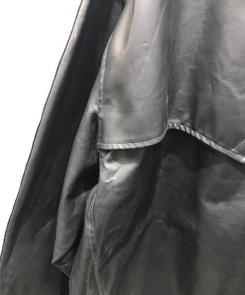 POLO RALPH LAUREN（ポロ・ラルフローレン）POLO RALPH LAUREN (ポロ・ラルフローレン) ビニールファイヤーマンジャケット　USA製  ブラック サイズ:XLの古着・服飾アイテム