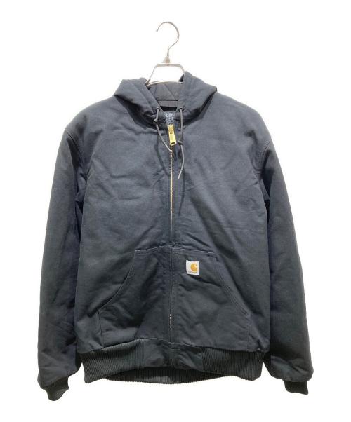 CarHartt（カーハート）CarHartt (カーハート) LOOSE FIT FIRM DUCK FLANNEL-LINED ACTIVE ブラック サイズ:Mの古着・服飾アイテム