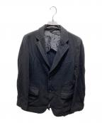 COMME des GARCONS HOMME DEUXコムデギャルソン オム ドゥ）の古着「2Bテーラードジャケット」｜ブラック