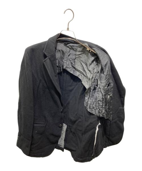 COMME des GARCONS HOMME DEUX（コムデギャルソン オム ドゥ）COMME des GARCONS HOMME DEUX (コムデギャルソン オム ドゥ) 2Bテーラードジャケット ブラック サイズ:Lの古着・服飾アイテム
