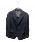 COMME des GARCONS HOMME DEUX（コムデギャルソン オム ドゥ）の古着「2Bテーラードジャケット」｜ブラック