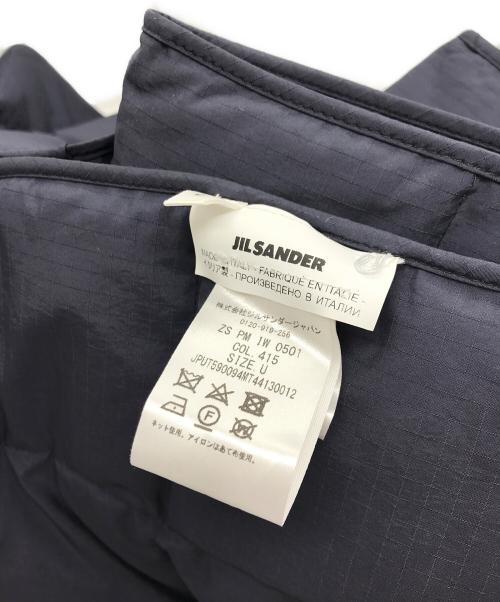 JIL SANDER+（ジルサンダープラス）JIL SANDER+ (ジルサンダープラス) DOWN SCARF　JPUT590094MT44130012 ネイビーの古着・服飾アイテム