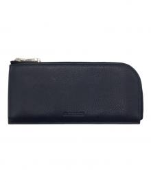 JIL SANDER（ジルサンダー）の古着「JP LONG WALLET　JSPI84P901　イタリア製」｜ネイビー